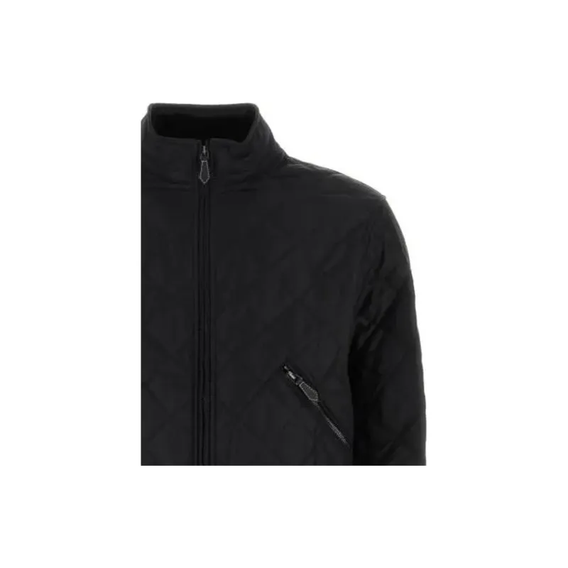 Burberry Puffer Jacket Winter Men's Black-5