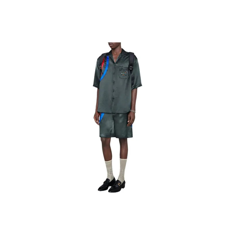 GUCCI Casual Shorts Men's Dark Gray-1