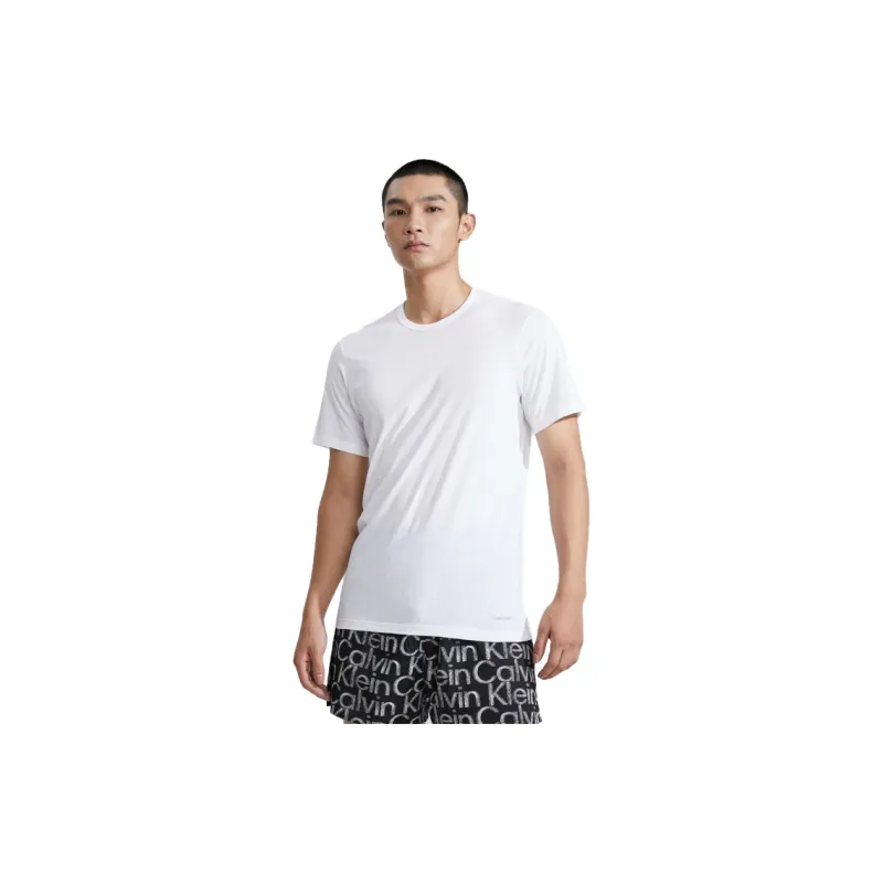 CALVIN KLEIN T Shirt Men's 3 Pack Moon White-1