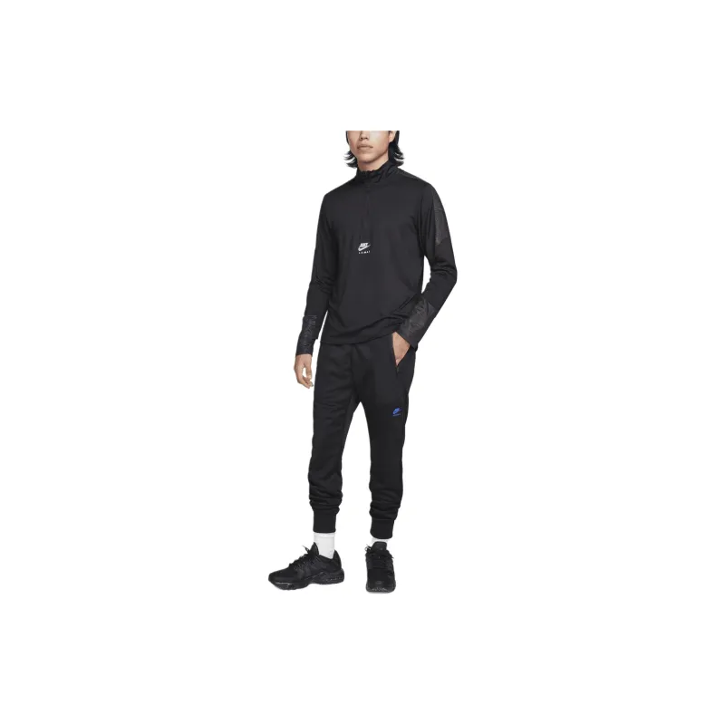 Nike Air Ma Knitted Sports Pants Men's Black-2