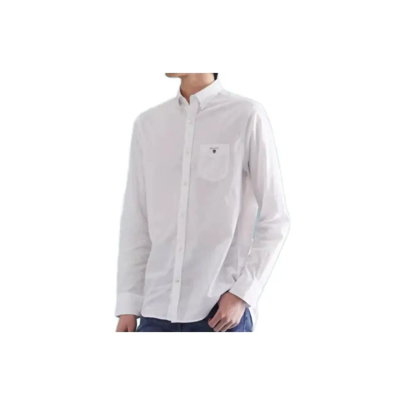 GANT Shirts Men White-1