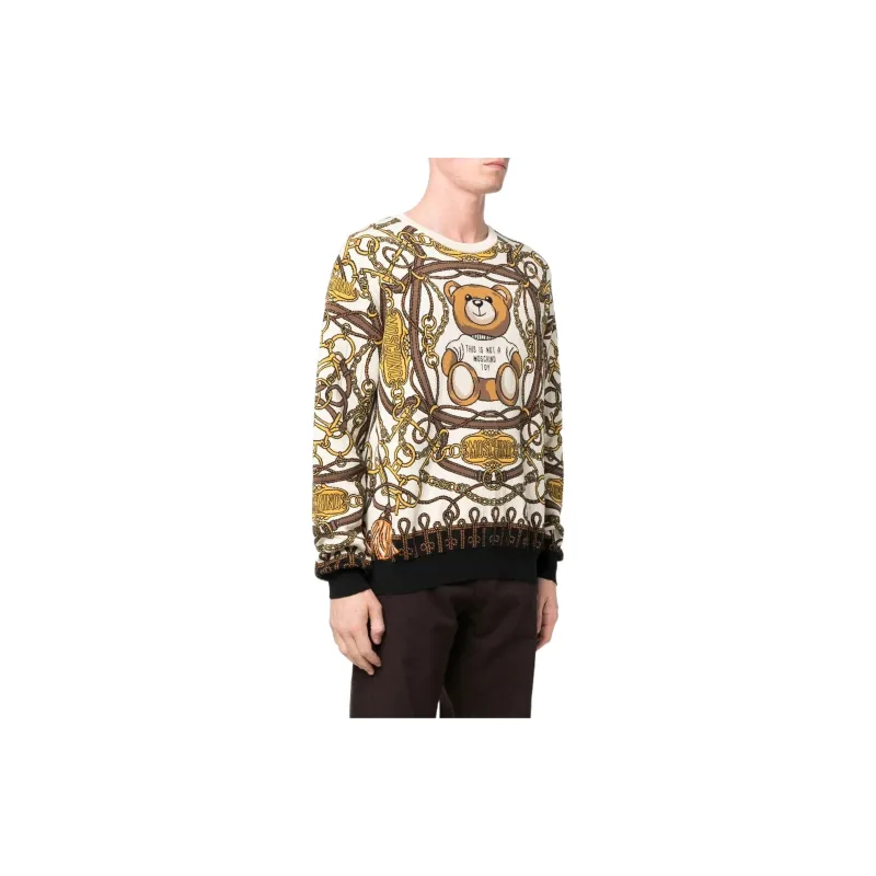 MOSCHINO Sweaters Men Multicolor-3