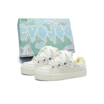 CVOJOO Non-slip Lightweight Low-Top Skateboard Shoes Unisex