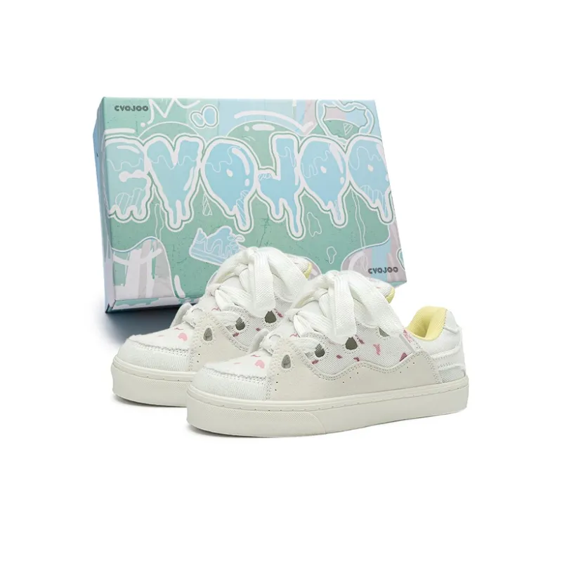 CVOJOO Non-slip Lightweight Low-Top Skateboard Shoes Unisex-0