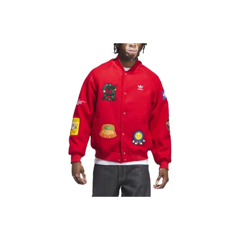 Adidas Originals Jacket Men's Red-2