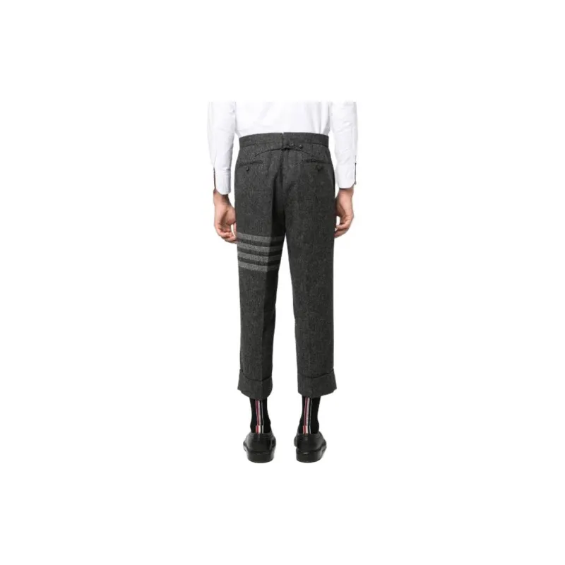 THOM BROWNE Striped Trousers-3