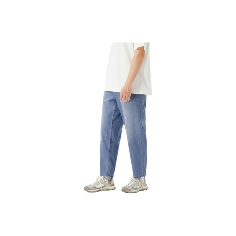 KOLON SPORT x String Easy Jeans Men's Light Blue-4