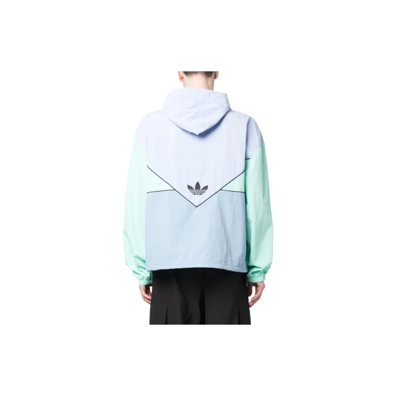 Adidas Originals Jackets Men Pink/Blue-2