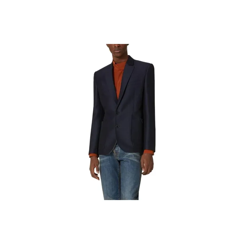 Valentino Single Breasted Long Sleeved Blazer-1