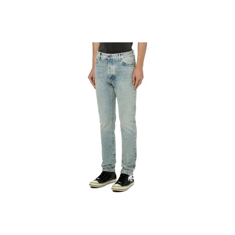 PALM ANGELS Logo Printed Slim Fit Jeans-4