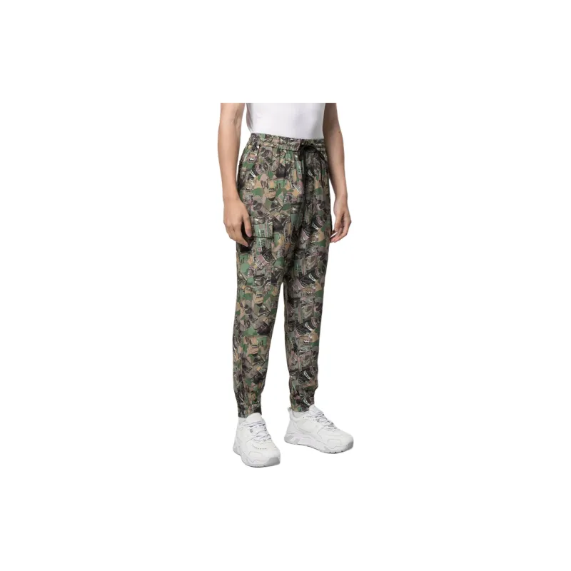 Iceberg Graphic Camouflage print Track Pants-3