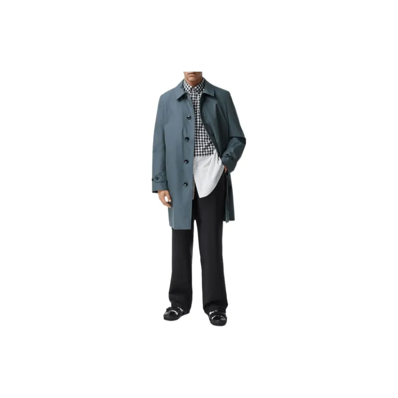 Burberry FW22 Trench Coat Men's Blue-1