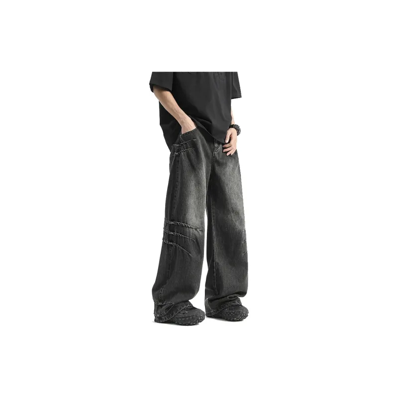 KGK Jeans Men's Black Gray Color-5