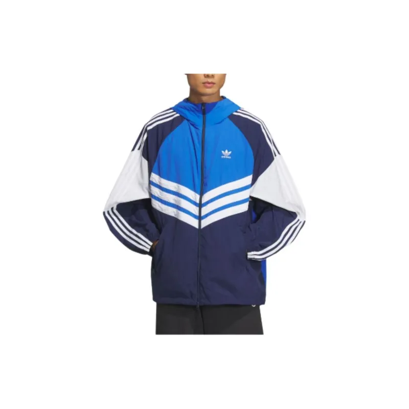 Adidas Originals ADICOLOR Jackets & Coats Men's Blue/White-1