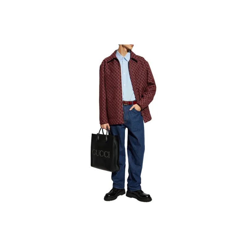 GUCCI Jackets & Coats Men's Red-1