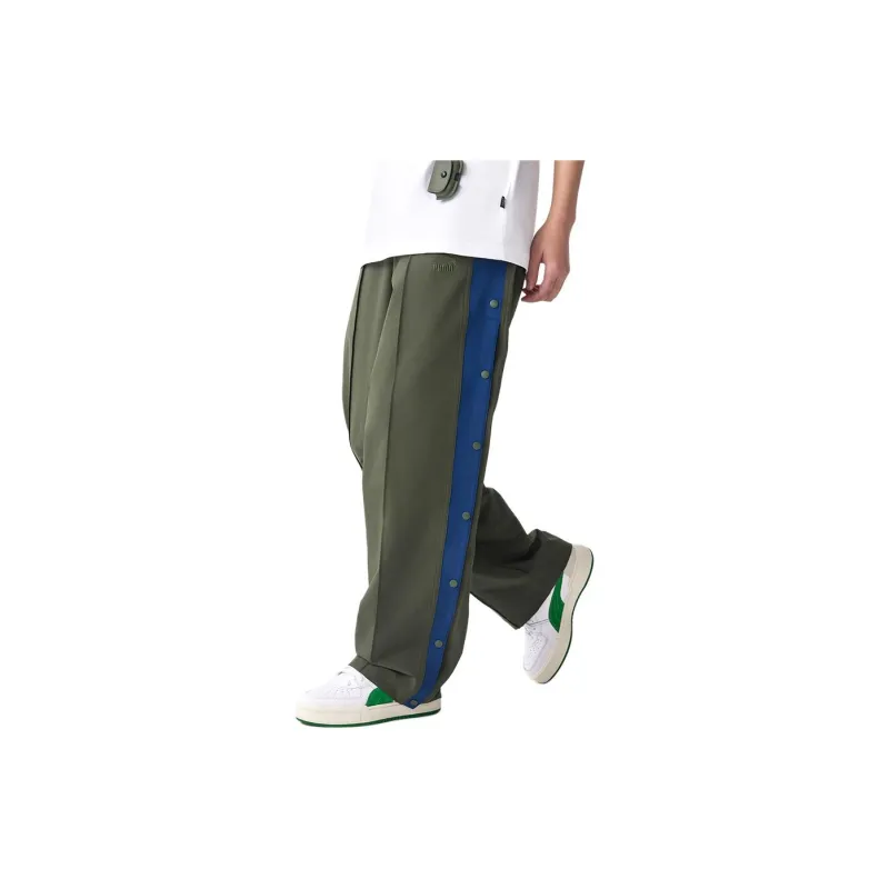 PUMA Casual Pants Unisex Army Green-2