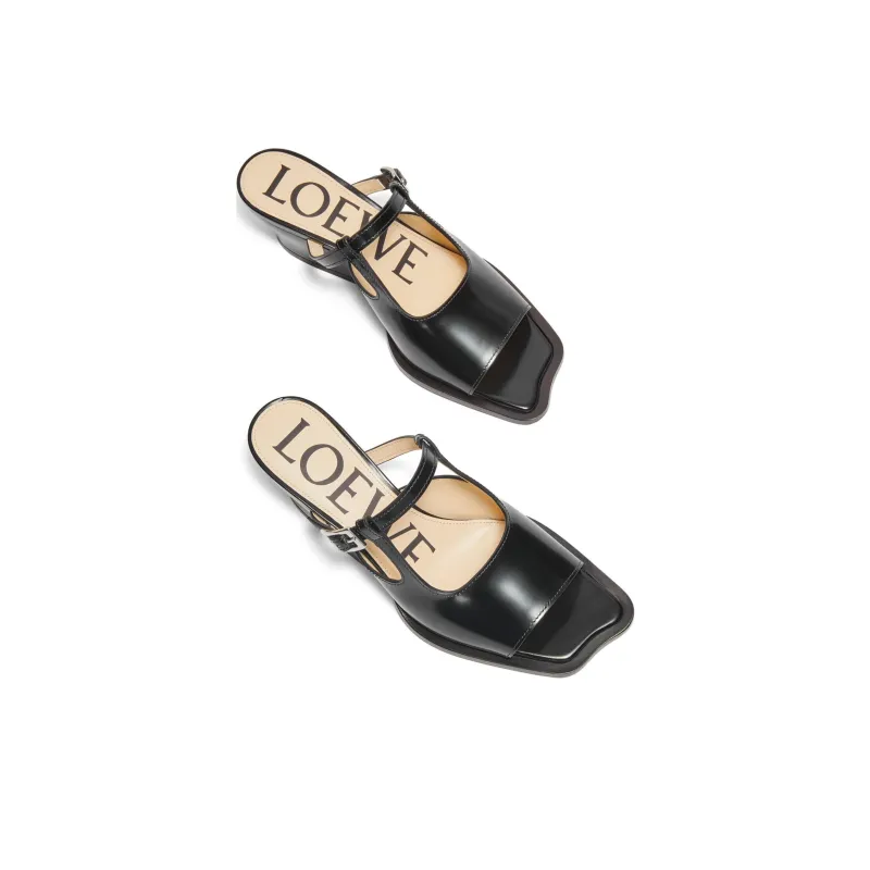 LOEWE Slide Slippers 4.5cm Women's Black-3