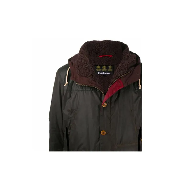 BARBOUR Game Waxed Parka-5