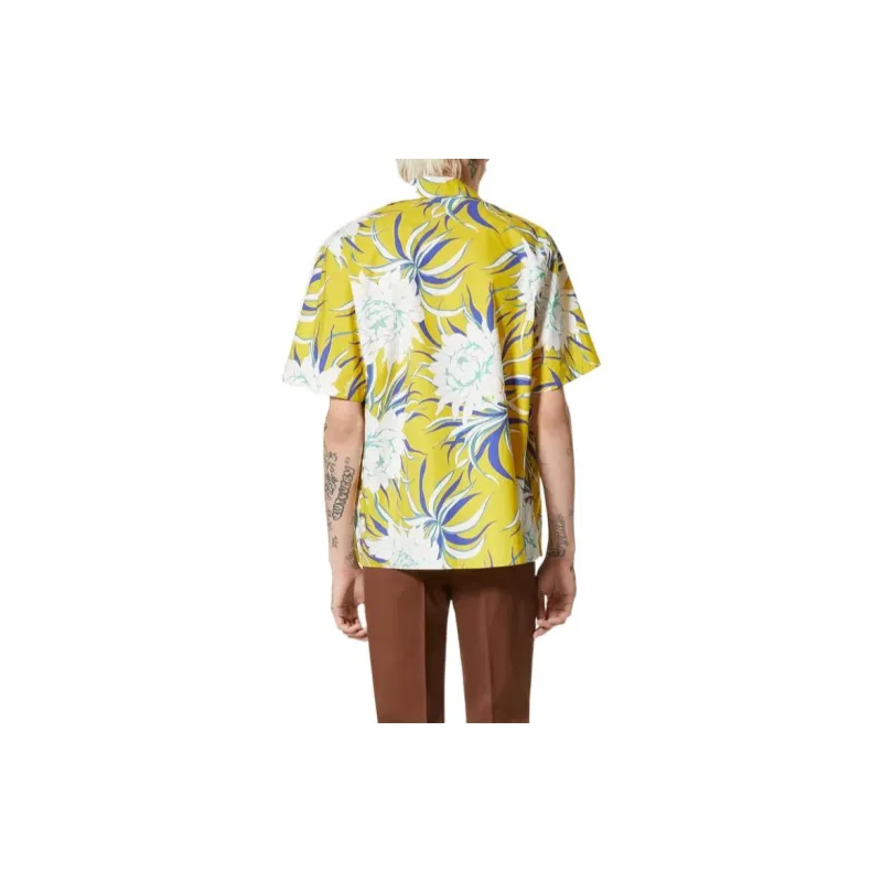 Valentino SS22 Shirt Men's Yellow-2