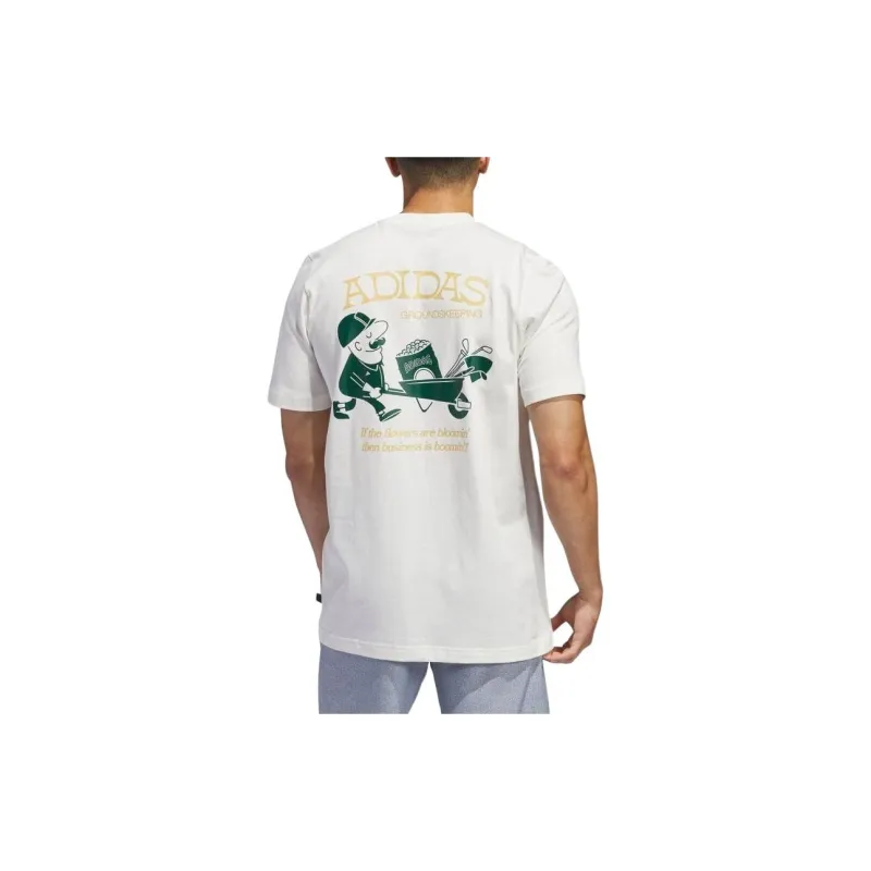 Adidas Free Shipping With AdiClub Groundskeeper Graphic Pocket Tee-1