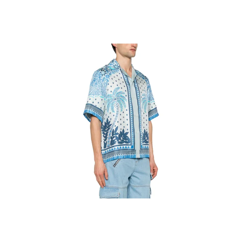 AMIRI SS24 Shirt Men's Light Blue-2
