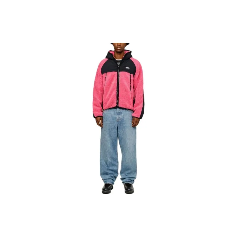 Stüssy Shearling Panelled Jacket-27