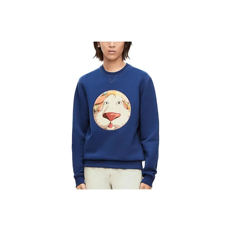 LOEWE Pre Owned X Studio Ghibli 2010s Howl's Moving Castle Sweatshirt-3