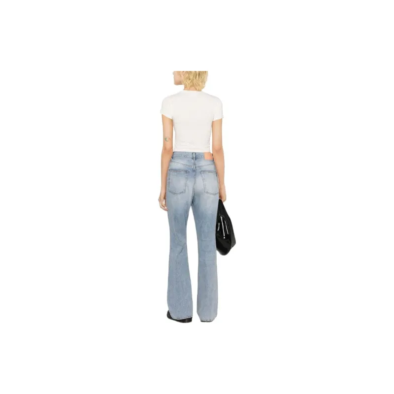 ERL Jeans Women's White-2