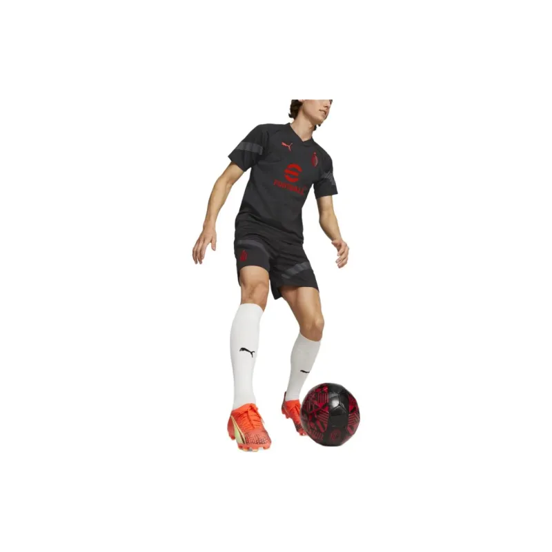 PUMA AC Milan Soccer Jerseys Men's Black-4