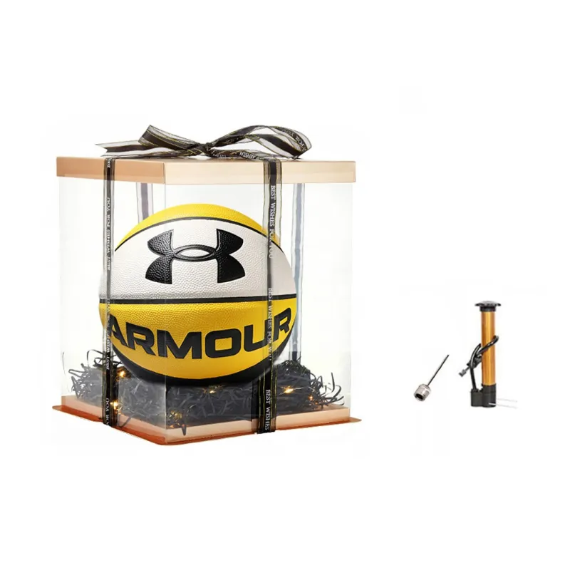 Under Armour Panda Series PU Basketball Yellow Size 7 Training Unisex-2