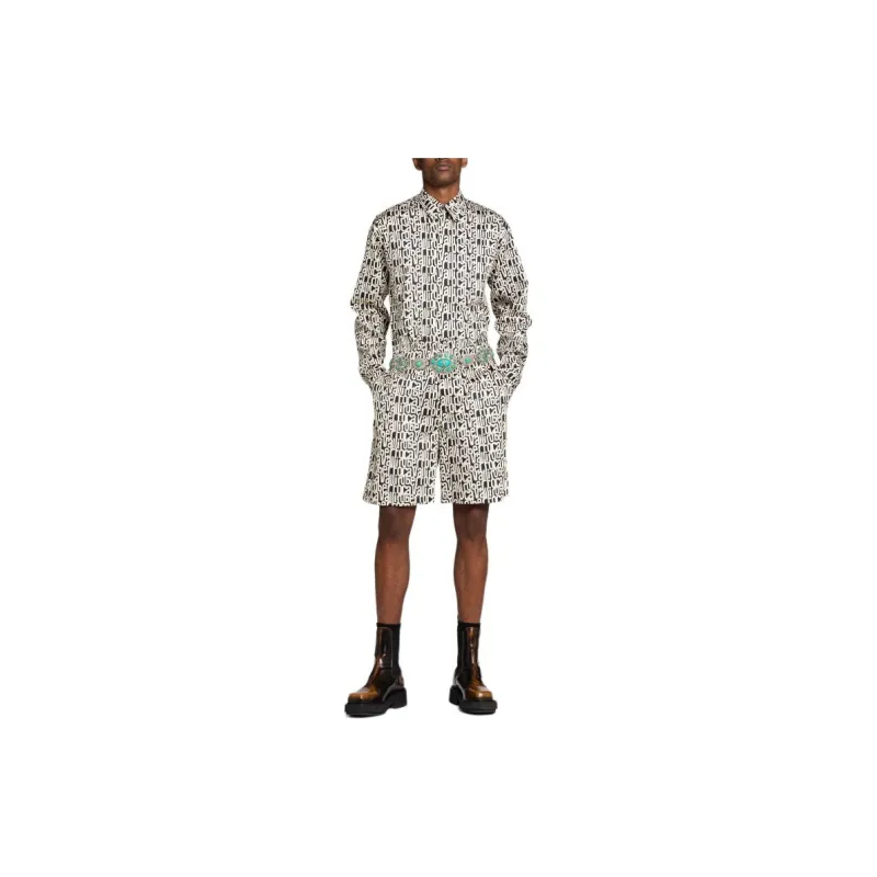 Roberto Cavalli Logo print Elasticated Shorts-1
