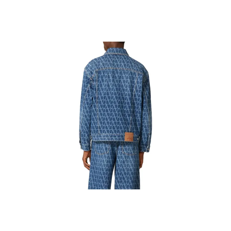 Valentino Toile Iconographe Denim Jacket-2