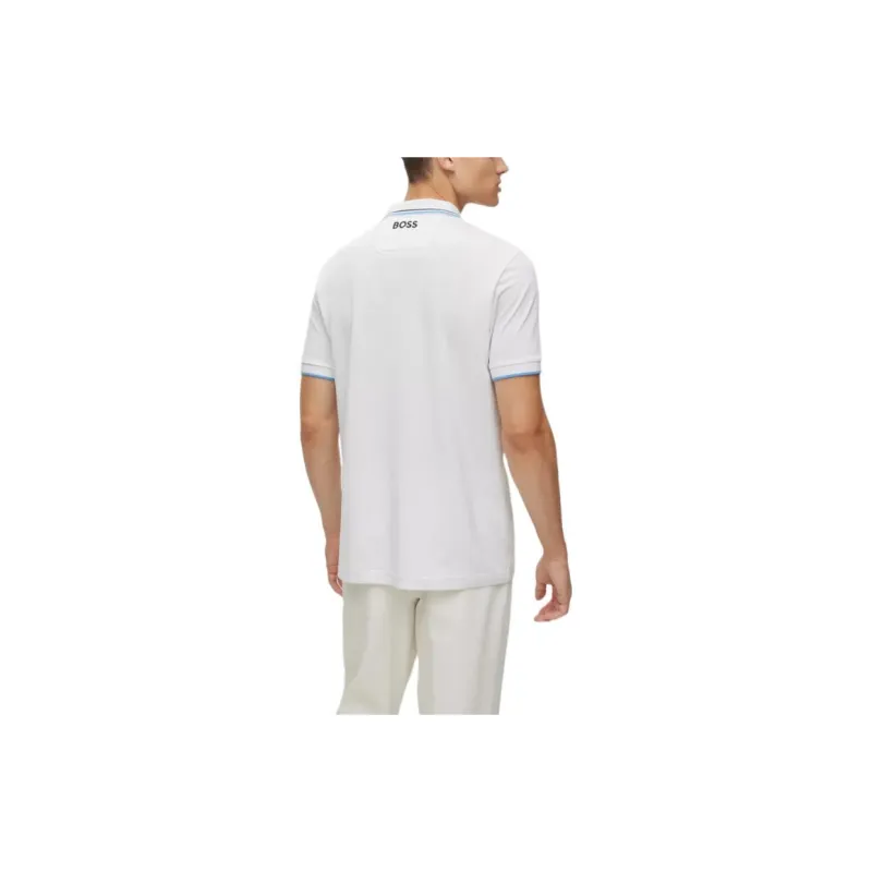 HUGO BOSS SS23 Polo Shirts Men White-2
