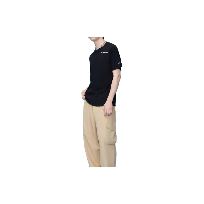 Champion T Shirt US Version Unisex Black-5