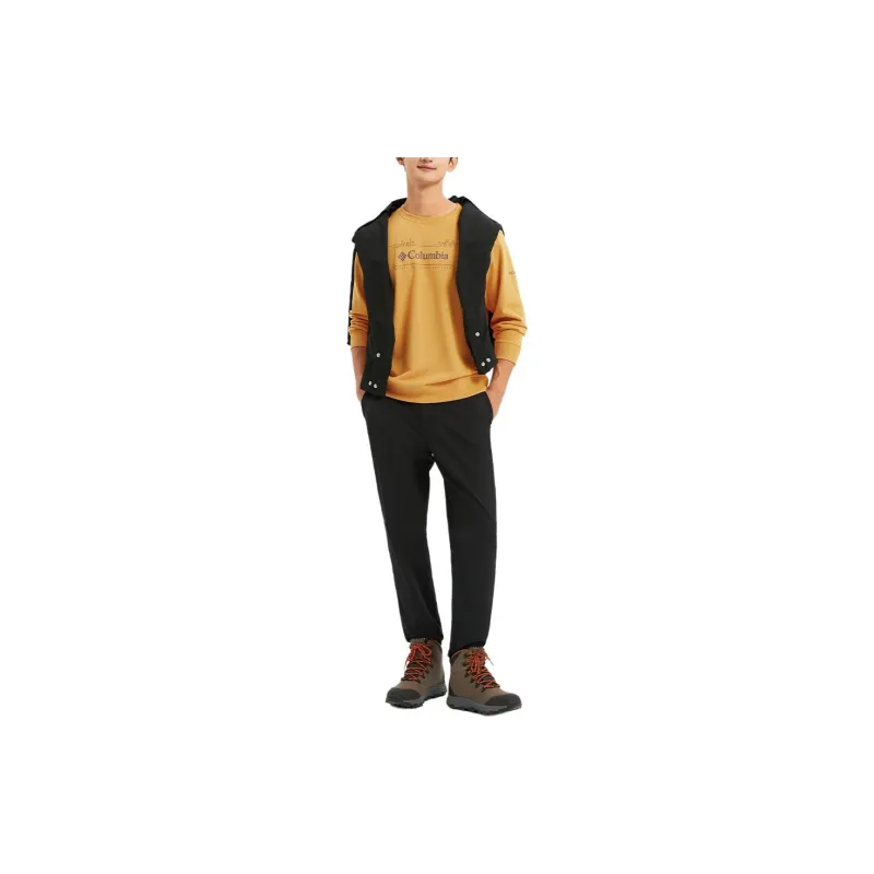 Columbia Transit Sweatshirt Men's Yellow-2