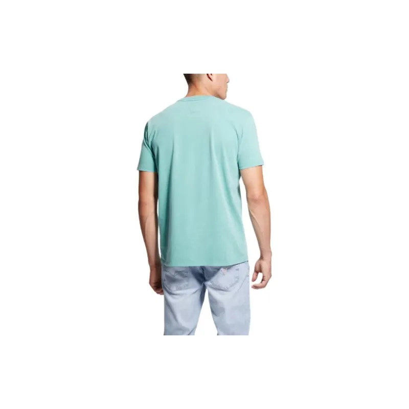 GUESS Teddy Bear Graphic Tee T-Shirt Men's Turquoise-3