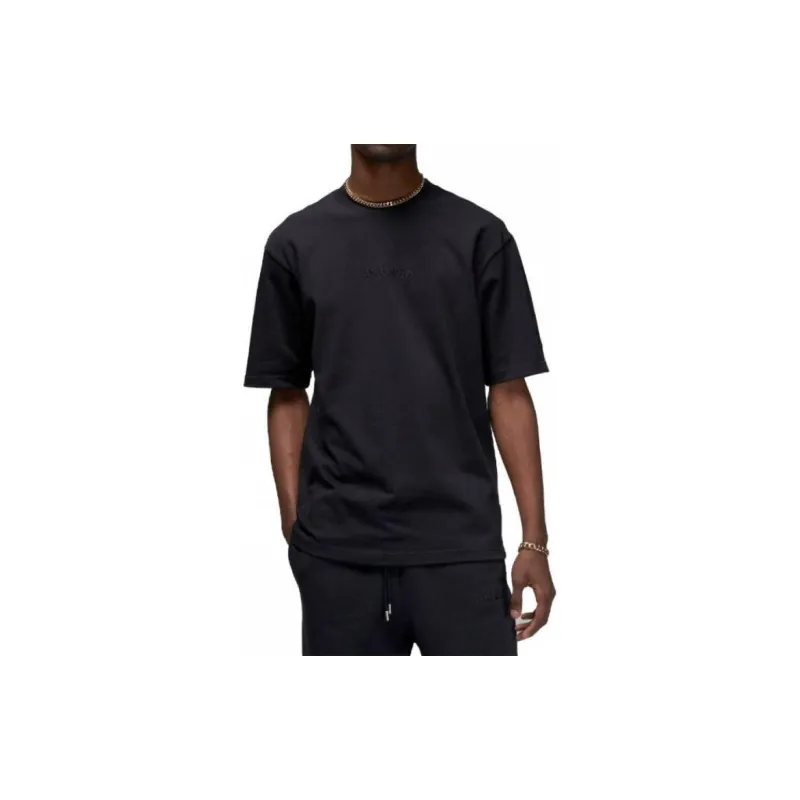 Jordan Wordmark T Shirts Men Black-4