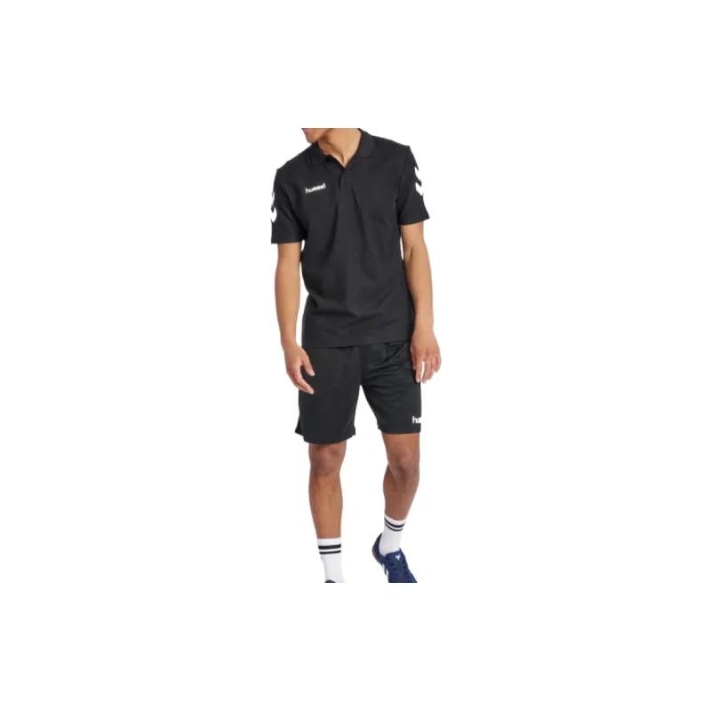Hummel HMLGO Polo Shirt Men's Black-4