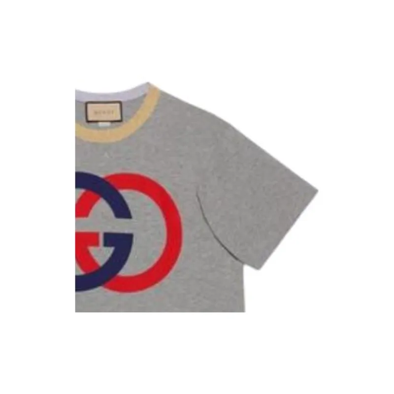 GUCCI T Shirts Men Gray-1