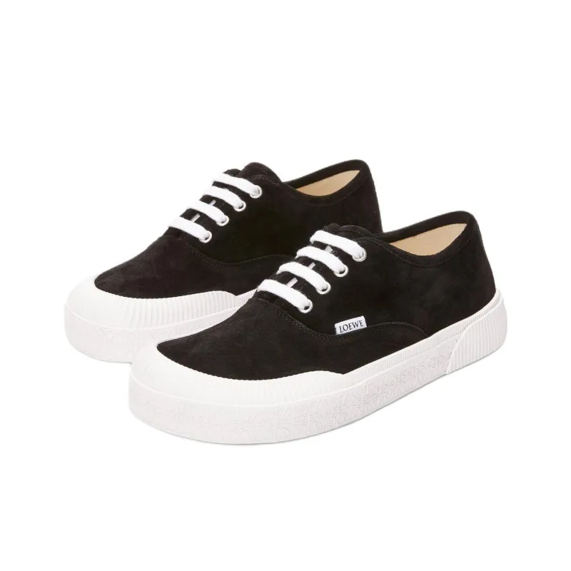 LOEWE Terra Vulca Low Top Skateboard Shoes Women's Black-2