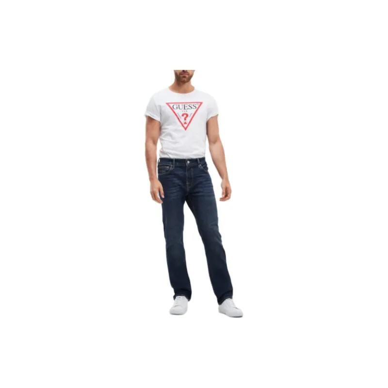 GUESS Eco Straight Jeans Jeans Men's Dark Blue-1