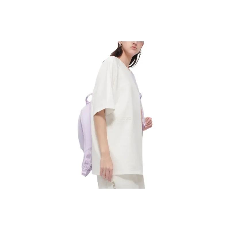 FILA FUSION T Shirt Unisex Smoke White-3