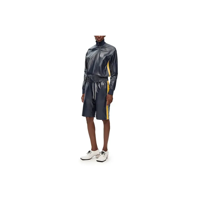 LOEWE Sports Shorts Men Marine Blue-3