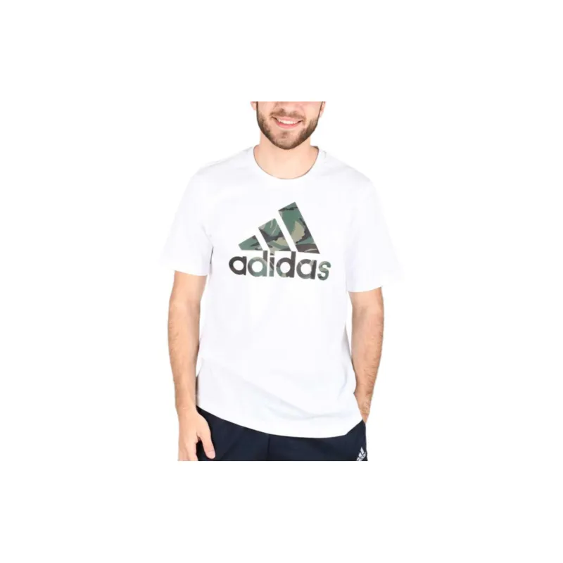 Adidas T Shirts Men White-2