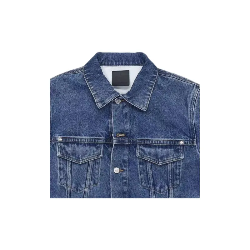 GIVENCHY SS23 Denim Jacket Men's Indigo-1