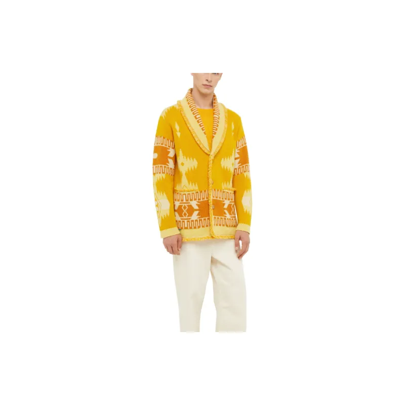 Alanui Icon Pattern jacquard Cardigan-2