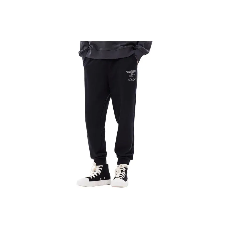Boy London Casual Pants Unisex Black-2