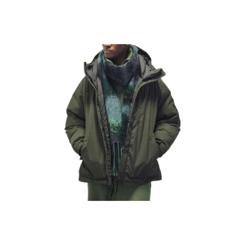 Monkey Time X THE NORTH FACE PURPLE LABEL Down Jackets Unisex Green-1