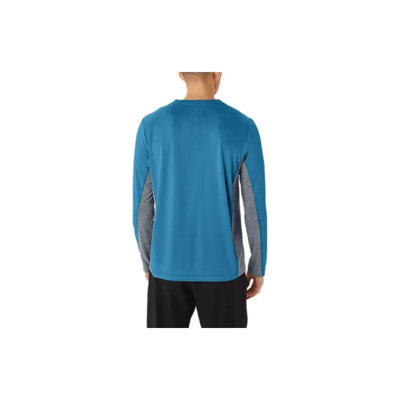 Asics Train Sana Long Sleeve T-Shirt Men's Blue-2