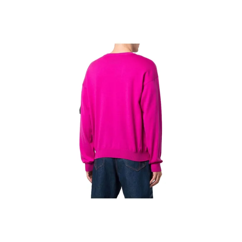 MOSCHINO Sweaters Men Pink-3